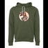 Dinosaur Gentleman Bella canvas hoodie 3719
